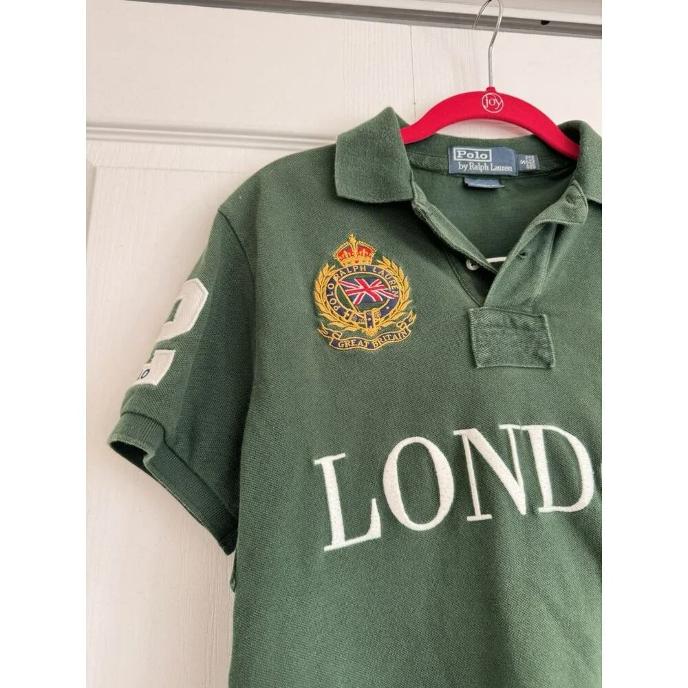 Polo Ralph Lauren London Great Britain UK #2 Chief Keef Polo Shirt - Picture 2 of 8